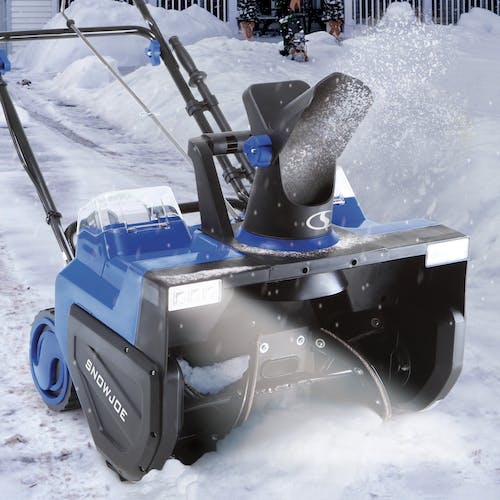 Restored Snow Joe 24V-X2-SB22 | 48-Volt* MAX IONMAX Cordless Single-Stage Snow Blower Kit  W/ 2 x 8.0-Ah High Performance Batteries | High Speed Dual Port Charger (Refurbished)