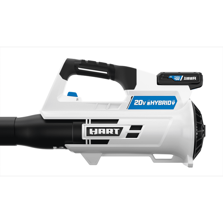 Restored Scratch and Dent HART 20-Volt Cordless Hybrid Blower Kit (1) 2.0Ah Lithium-Ion Battery (Refurbished)