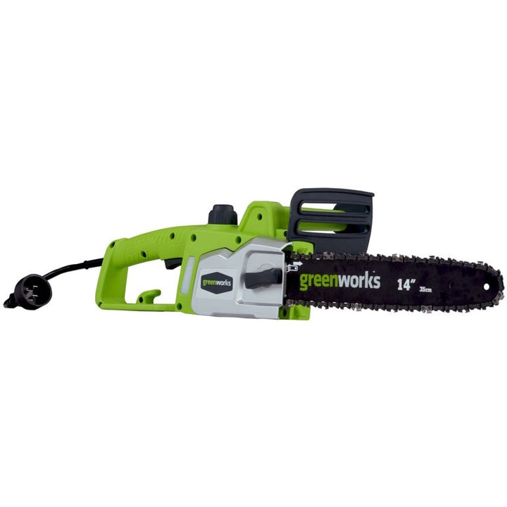 Restored Scratch and Dent Greenworks 9 Amp 14-inch Corded Electric Chainsaw, 20012 (Refurbished)