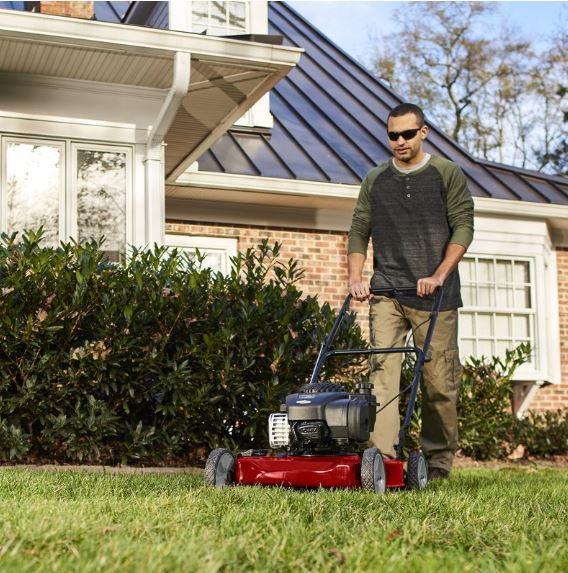 Restored Hyper Tough 20 in. Briggs Stratton 125cc Gas Push Lawnmower JOE s Factory Outlet