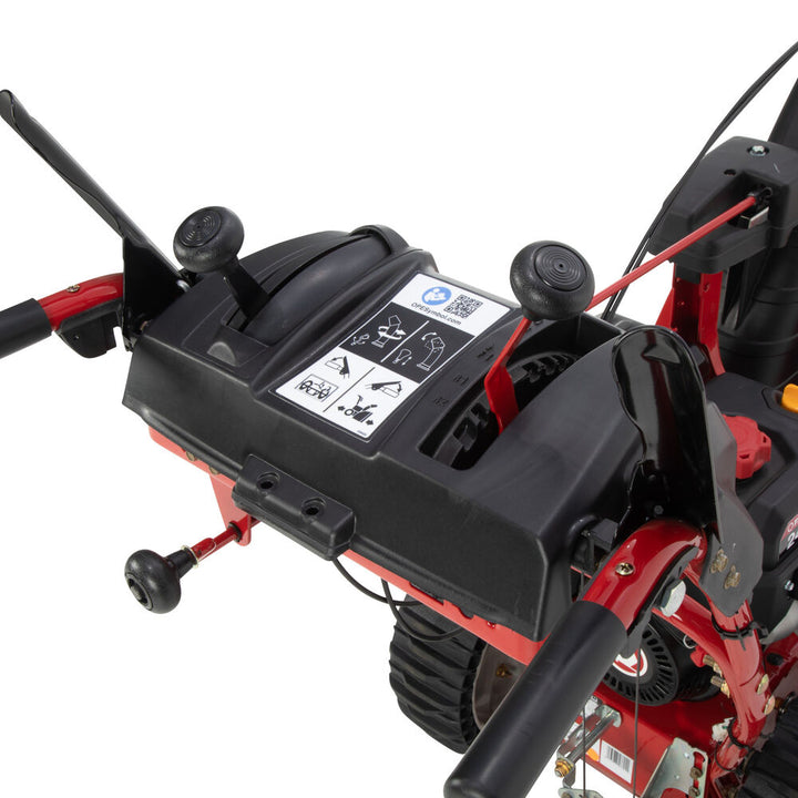 Troy-Bilt Storm 2620 26 in. 243 cc 2-Stage Self Propelled Gas Snow Blower with Electric Start, Airless Tires, and Snow Tire Chains