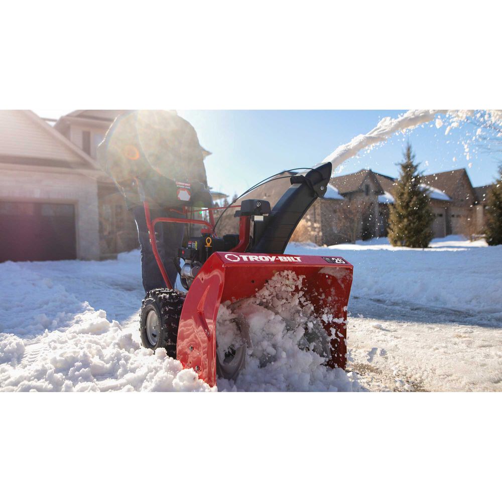 Troy-Bilt Storm 2600 26 in. 208 cc Two- Stage Gas Snow Blower with Electric Start Self Propelled [Remanufactured]