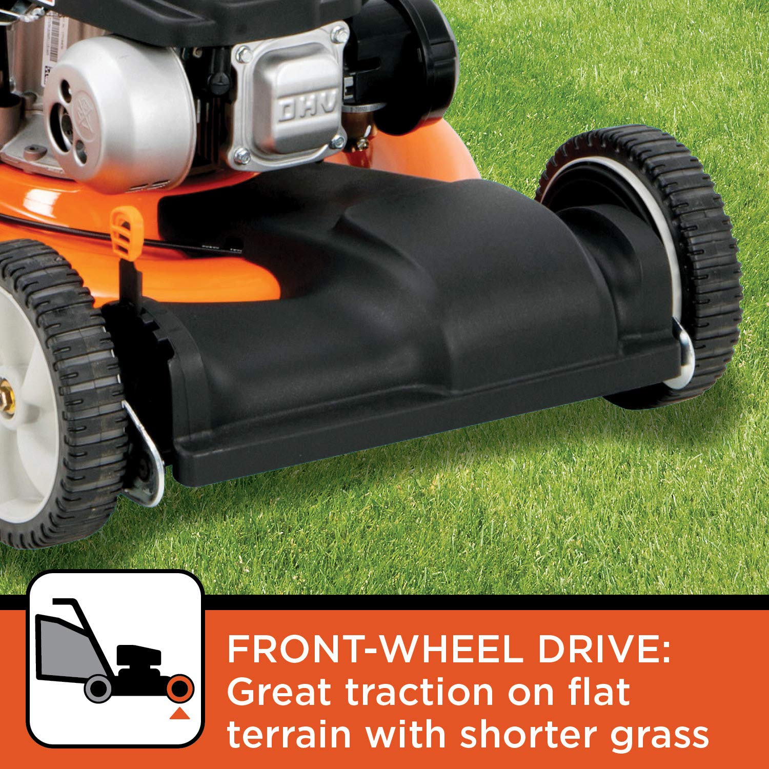 BLACK DECKER 140cc Gas 21 in. 3 in 1 Forward Push Lawn Mower