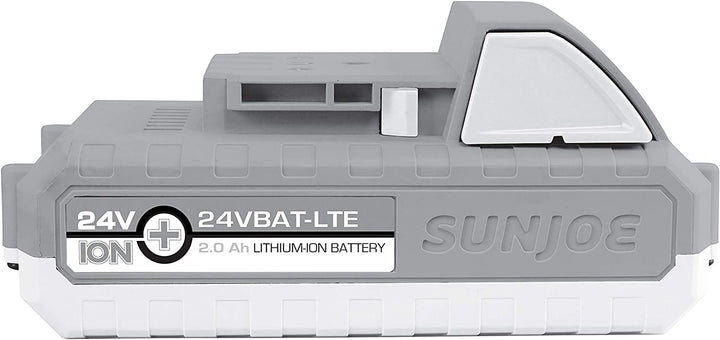 Restored Scratch and Dent Snow Joe + Sun Joe 24V-2AMP-SK1R | 24-Volt iON+ Starter Kit, W/ 2.0-Ah Battery and Quick Charger (Refurbished)