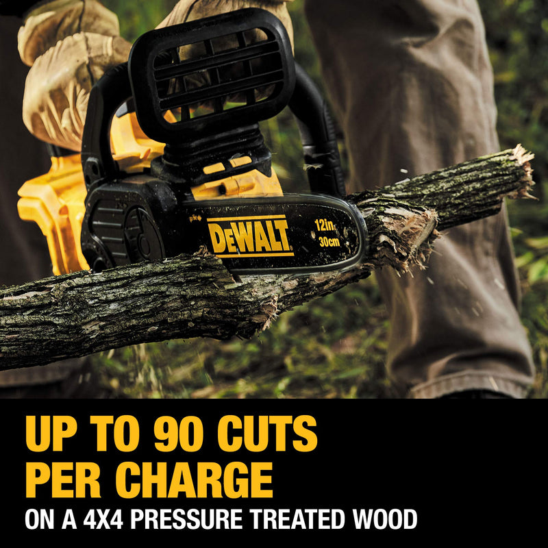 DEWALT 20V MAX* XR Chainsaw Kit, 5-Ah Battery, 12-Inch (DCCS620P1) [LOCAL PICKUP ONLY]