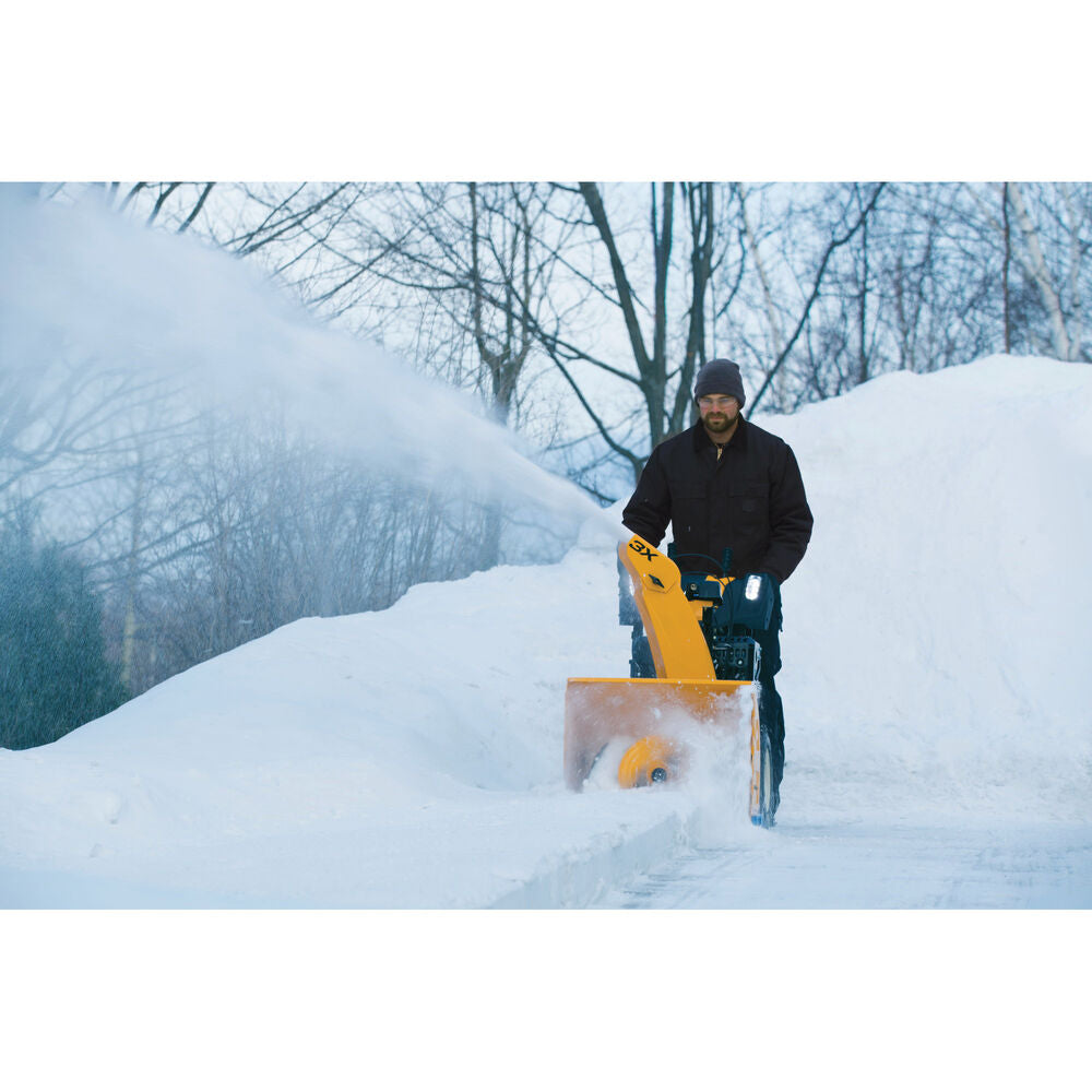 Cub Cadet 3X 28 in. Three-Stage Snow Blower | 357cc | Electric Start | With Steel Chute and Power Steering (31AH5DVB710)
