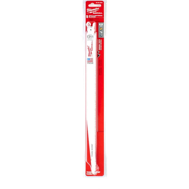 SEPTLS49548005094 - Milwaukee Electric Tools High Performance Bi-Metal Sawzall Blades - 48-00-5094