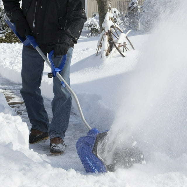 Restored Snow Joe iON13SS-HYB Hybrid Snow Shovel | 13-Inch | 40 Volt | 4 Ah Battery | Brushless (Refurbished)