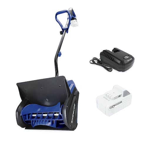 Restored Scratch and Dent Snow Joe 24V-SS13-XR | 24-Volt* IONMAX Cordless Snow Shovel Kit | 13-Inch | W/ 5.0-Ah Battery and Charger (Refurbished)