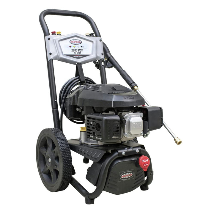 Simpson MS61114-S MegaShot Series 2800 PSI Kohler Engine 2.3 GPM Axial Cam Pump Cold Water Premium Residential Gas Pressure Washer [Local Pickup Only]