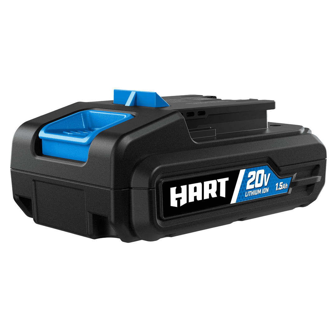 HART 20-Volt Cordless Impact Driver Kit, (1) 1.5Ah Lithium-Ion Battery 
