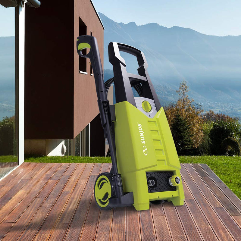 Sun Joe SPX2597 1900 PSI 1.60 GPM 14.5-Amp Electric Pressure Washer with Variable Control Lance [Remanufactured]