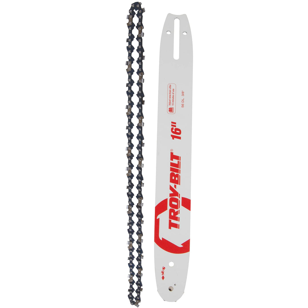 Troy-Bilt 490-700-Y126 Bar and Chain Combo, 16" Black