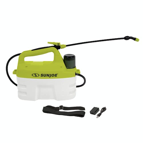 Restored Scratch and Dent Sun Joe SJ-APS-1G Cordless All Purpose Chemical Sprayer | 4-Volt | 1 Gallon (Refurbished)