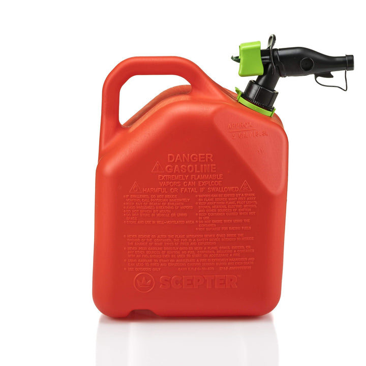 Scepter FR1G501 5 Gallon SmartControl Gas Can, Red